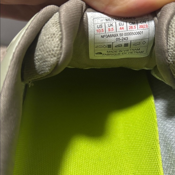 The North Face Gore-Tex Offtrail Waterproof Shoes Size 10.5 in Clay Grey - Picture 5 of 7